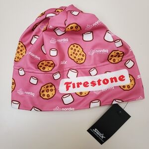 Pink Cookie Pattern Beanie